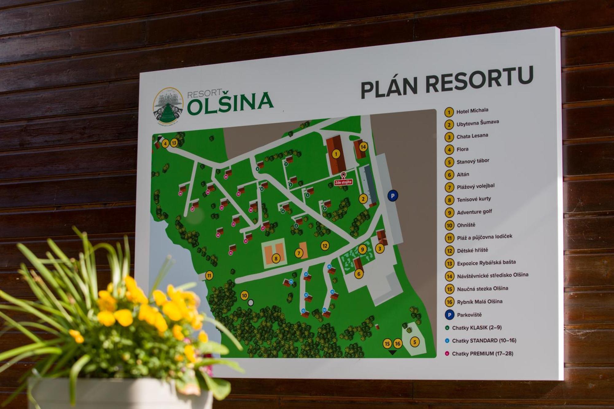 Resort Olsina Horní Planá Exterior foto